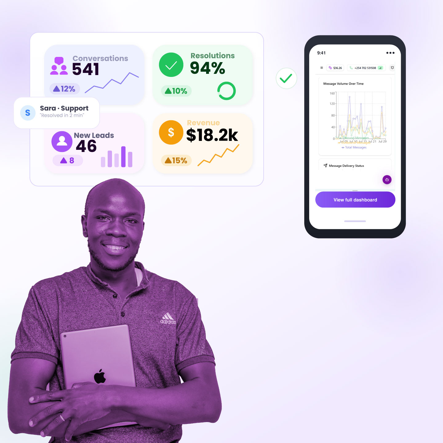 Nautix analytics and reporting dashboard