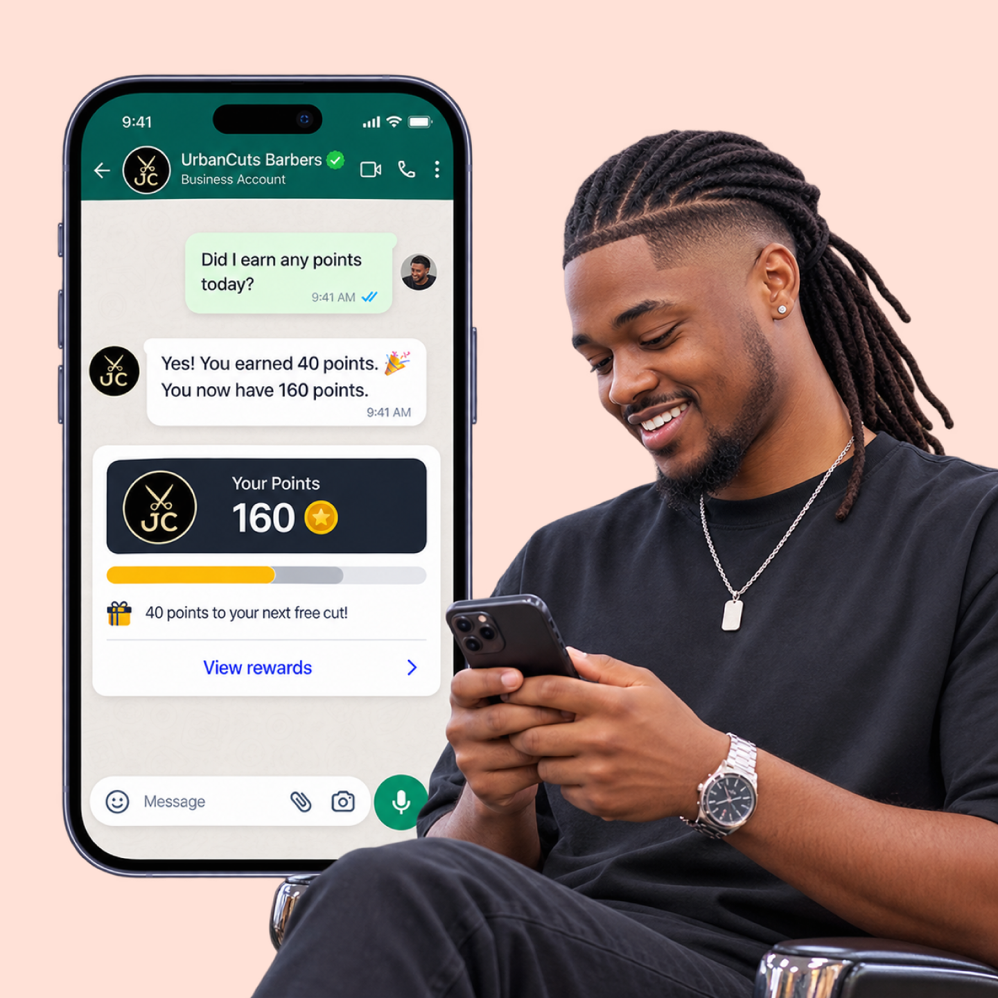 Nautix loyalty and rewards capabilities: no app needed, automatic tracking, reward triggers